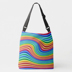 Rainbow Pride Cross bodyTote Bag. Crossbody Bag