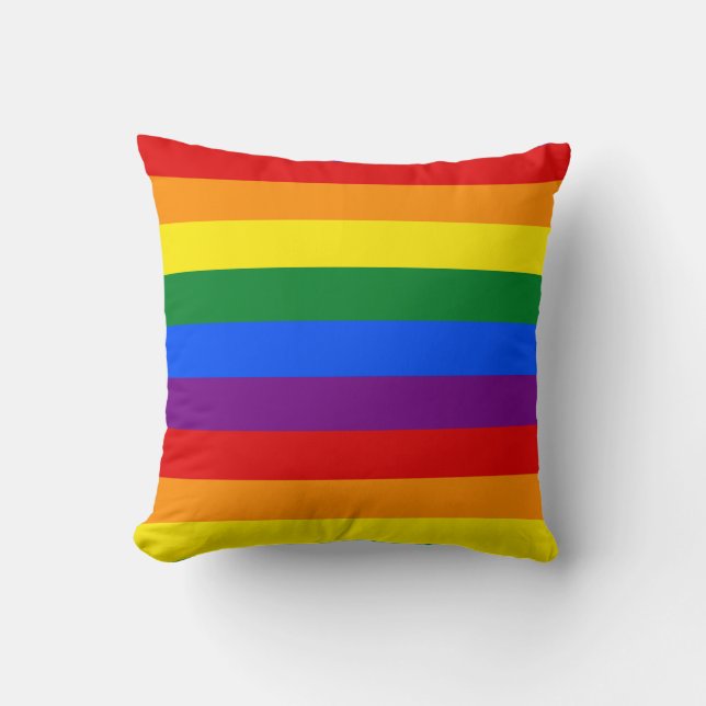 Rainbow Pride Cushion (Front)