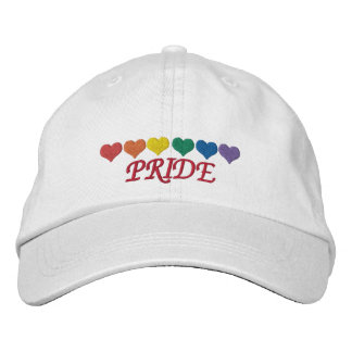 Rainbow Pride Embroidered Hat