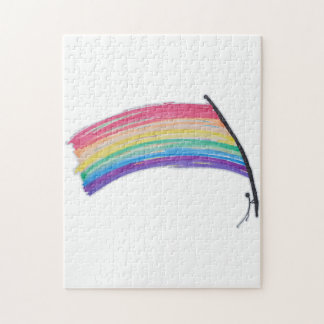 Rainbow Pride Flag Jigsaw Puzzle