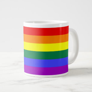 Rainbow Pride Flag Jumbo Mug