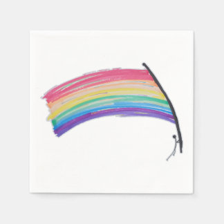 Rainbow Pride Flag Napkin