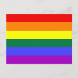 Rainbow Pride Flag Postcard