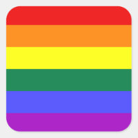 Rainbow Pride Flag Sticker