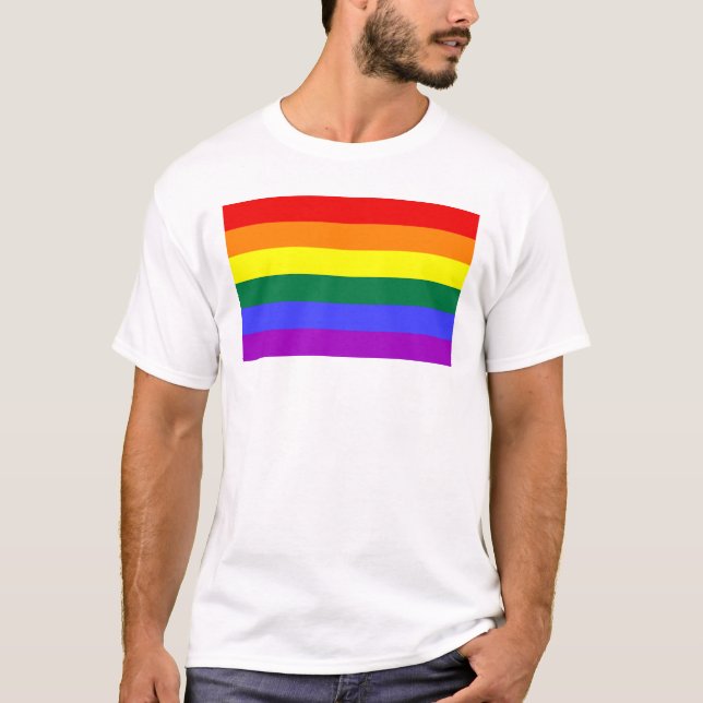 Rainbow Pride Flag T-Shirt (Front)