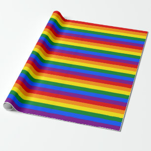 Rainbow Pride Flag Wrapping Paper