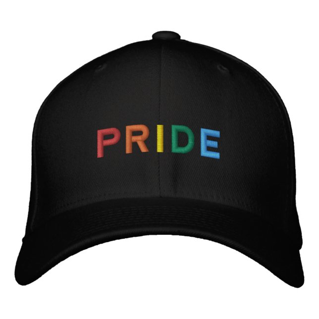 Rainbow Pride Hat year on back (Front)
