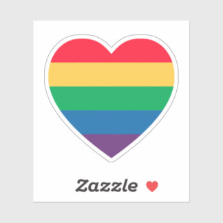 Rainbow Pride Heart