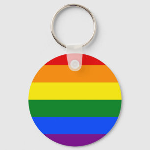 Rainbow Pride Keyring