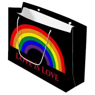 Rainbow Pride  Large Gift Bag