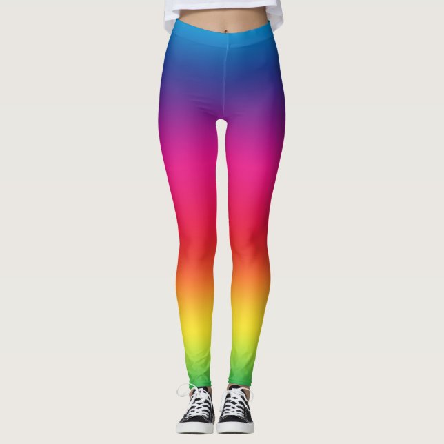 Rainbow Pride Leggings  (Front)