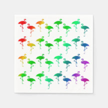 Rainbow Pride LGBTQ Flamingos Pattern