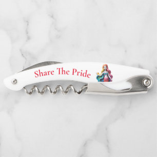 Rainbow Pride Mermaid Thunder_Cove Corkscrew