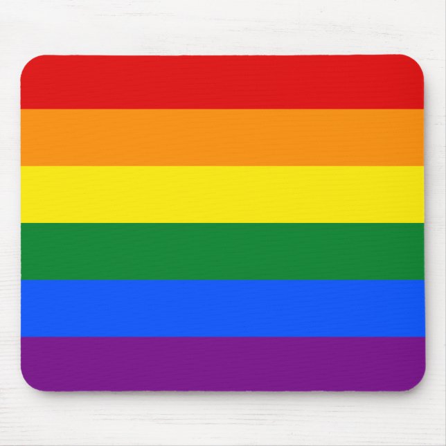 Rainbow Pride Mouse Mat (Front)