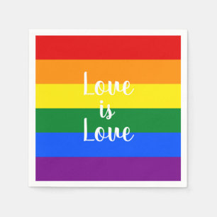 Rainbow pride - napkin