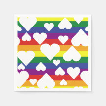 Rainbow Pride Napkins