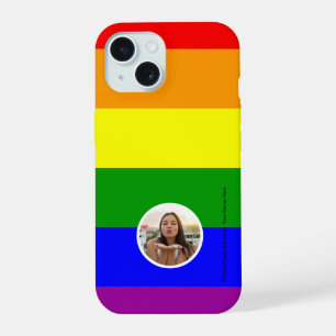 Rainbow Pride Personalised Mobile Phone Case
