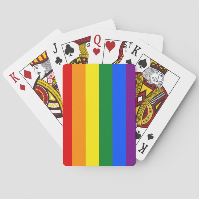 Rainbow Pride Playing Cards (Back)