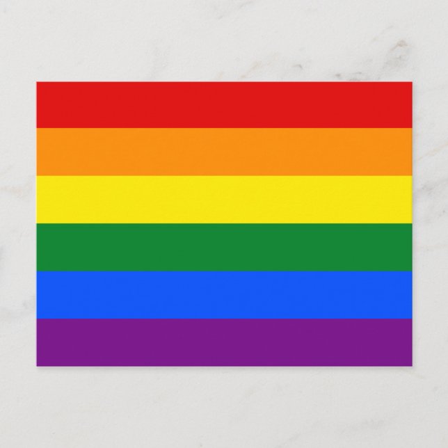 Rainbow Pride Postcard (Front)