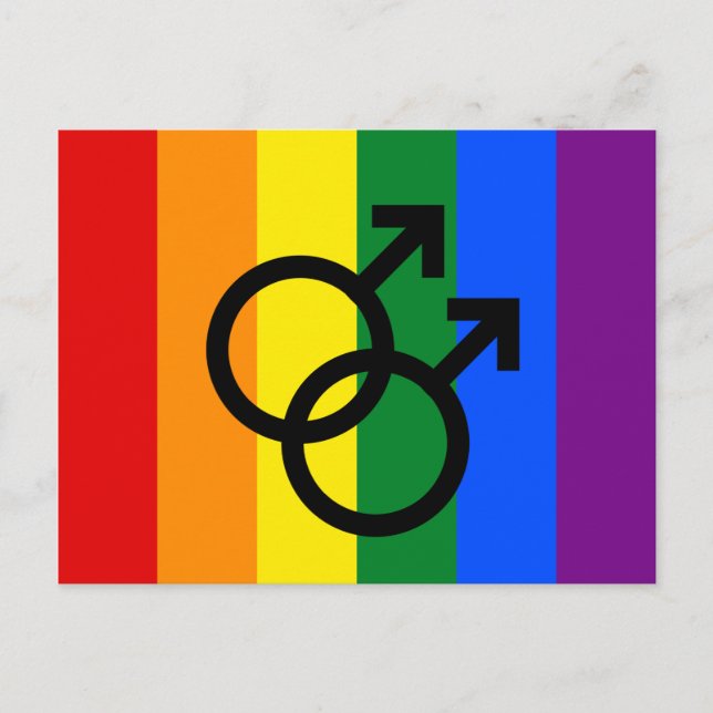 Rainbow Pride Postcard (Front)