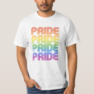 Rainbow Pride Retro T-Shirt