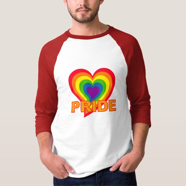 Rainbow Pride shirt - choose style & color (Front)