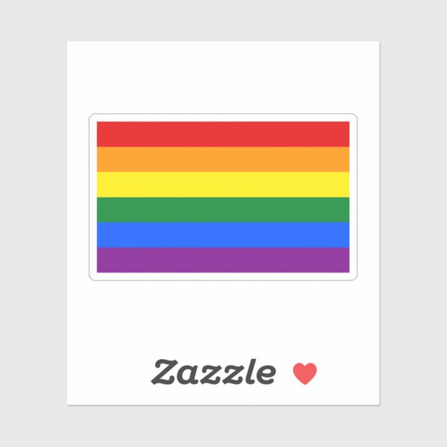 Rainbow Pride Sticker (Sheet)
