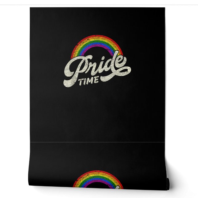 Rainbow, Pride Time, LGBT Tank Top Wallpaper (Unrolling)