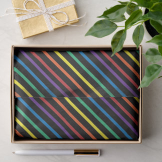 Rainbow Pride Valentine Tissue Paper