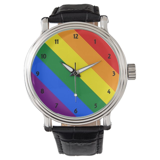 Rainbow Pride Watch (Front)