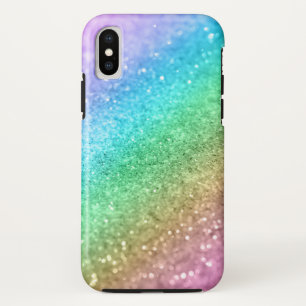 Rainbow Princess Glitter #1 #shiny iPhone X Case