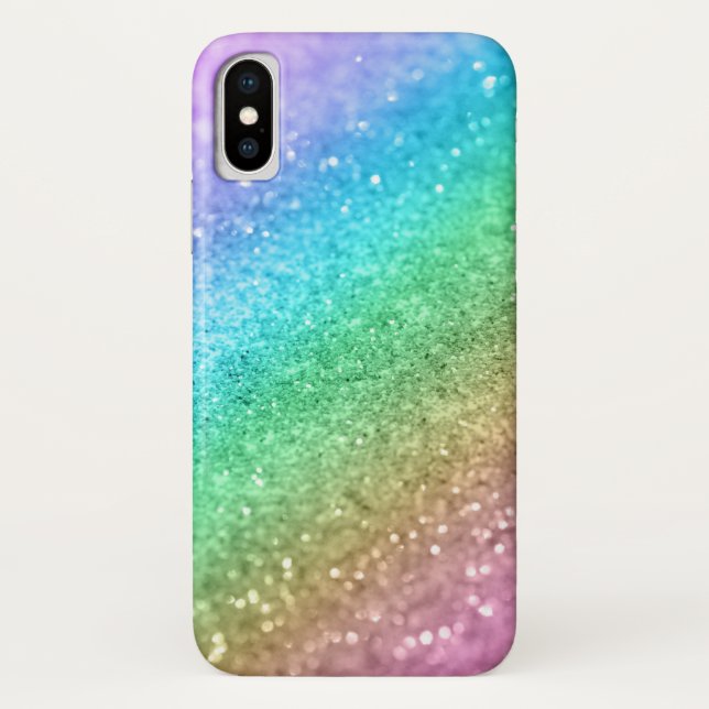 Rainbow Princess Glitter #1 #shiny Case-Mate iPhone Case (Back)