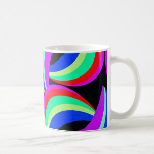 Rainbow Print Coffee Mug