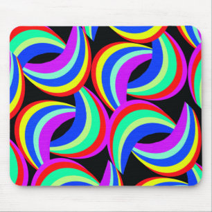 Rainbow Print Mouse Mat
