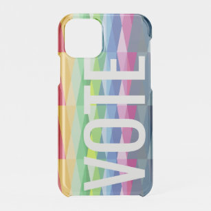 Rainbow Prism Abstract Geometric Design - VOTE iPhone 11 Pro Case