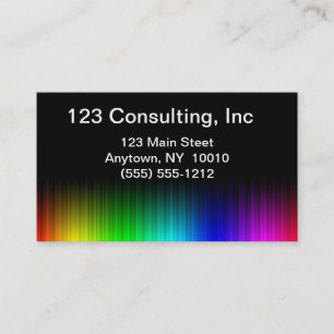 Rainbow Prism Business Card