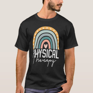 Rainbow Pt Pta Therapy Physical Therapist Physica T-Shirt