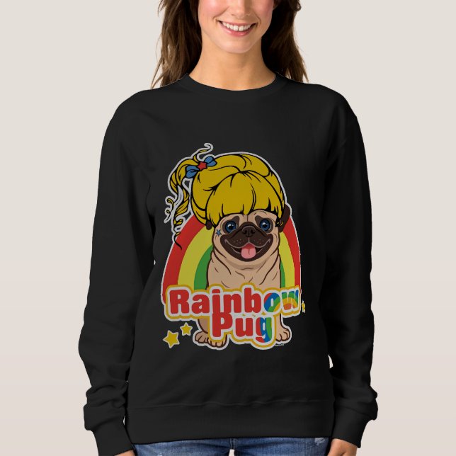 Rainbow Pug Classic T-Shirt 7 Sweatshirt (Front)