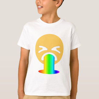 rainbow puke emoji T-Shirt