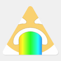 rainbow puke emoji