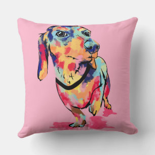 Rainbow Pup Cushion