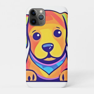 Rainbow Puppy Love iPhone 11 Pro Case