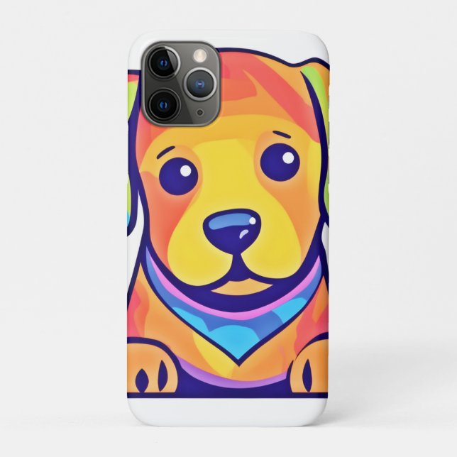 Rainbow Puppy Love Case-Mate iPhone Case (Back)