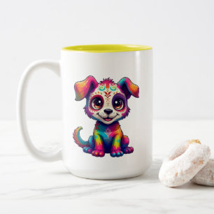 Rainbow Puppy Mug