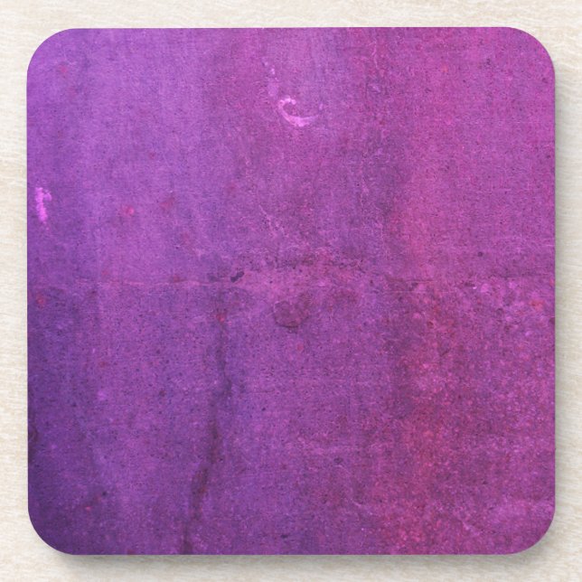 Rainbow Purple Coaster (Front)