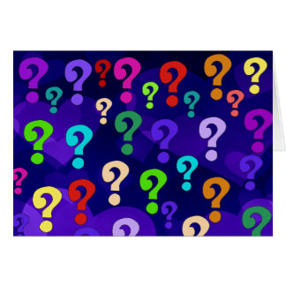 Rainbow Question Marks