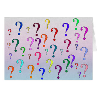 Rainbow Question Marks