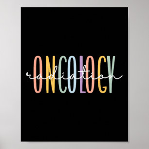 Rainbow Radiation Oncology Nurse Radiologic Techno Poster
