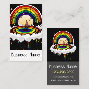 Rainbow Rain Business Card