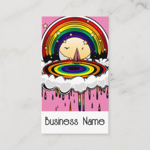 Rainbow Rain Business Card